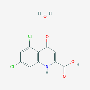 molecular formula C10H5Cl2NO3 B064912 5,7-Dichlorokynurenic Acid CAS No. 190908-40-8