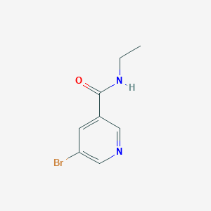 molecular formula C8H9BrN2O B064916 5-Bromo-N-ethylnicotinamide CAS No. 173999-48-9