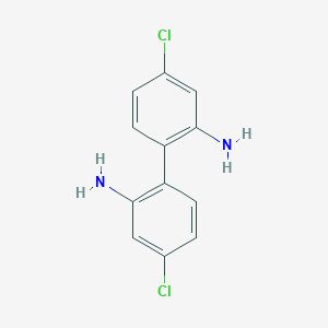 molecular formula C12H10Cl2N2 B064940 2-(2-Amino-4-chlorophenyl)-5-chloroaniline CAS No. 169797-34-6