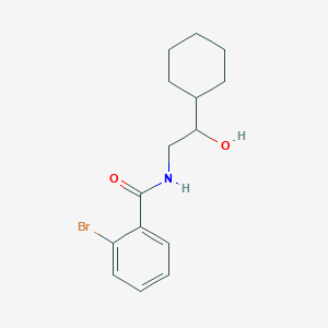 molecular formula C15H20BrNO2 B6495228 Benzamide, 2-bromo-N-(2-cyclohexyl-2-hydroxyethyl)- CAS No. 1351649-66-5