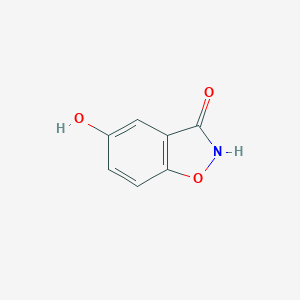 molecular formula C7H5NO3 B064969 5-Hydroxybenzo[d]isoxazol-3(2H)-one CAS No. 178748-21-5