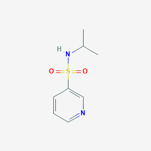 molecular formula C8H12N2O2S B6496931 N-isopropylpyridine-3-sulfonamide CAS No. 17432-04-1