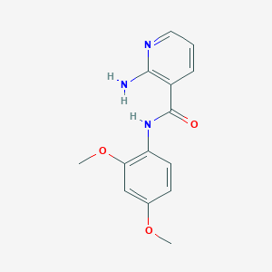 2-amino-N-(2,4-dimethoxyphenyl)pyridine-3-carboxamide