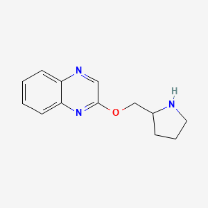 2-[(pyrrolidin-2-yl)methoxy]quinoxaline