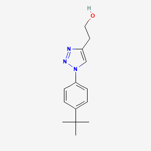 2-[1-(4-tert-butylphenyl)-1H-1,2,3-triazol-4-yl]ethan-1-ol