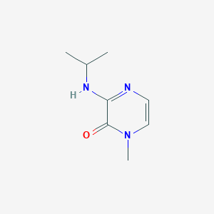 1-methyl-3-[(propan-2-yl)amino]-1,2-dihydropyrazin-2-one