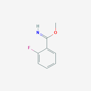 Methyl 2-fluorobenzenecarboximidate