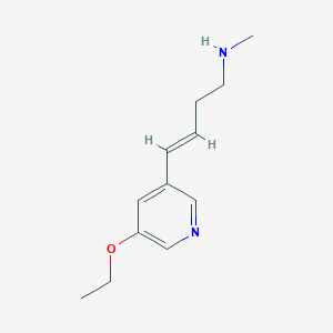 (E)-4-(5-ethoxypyridin-3-yl)-N-methylbut-3-en-1-amine