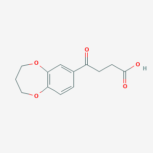 4-(3,4-dihydro-2H-1,5-benzodioxepin-7-yl)-4-oxobutanoic acid