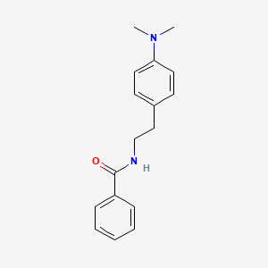 molecular formula C17H20N2O B6499400 N-{2-[4-(dimethylamino)phenyl]ethyl}benzamide CAS No. 101587-49-9