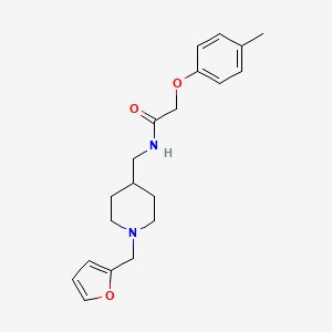 N-({1-[(furan-2-yl)methyl]piperidin-4-yl}methyl)-2-(4-methylphenoxy)acetamide