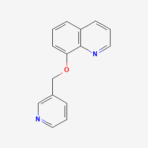 8-[(pyridin-3-yl)methoxy]quinoline