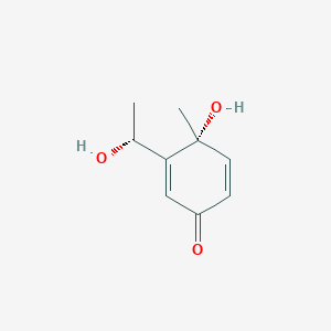 2,5-Cyclohexadien-1-one, 4-hydroxy-3-(1-hydroxyethyl)-4-methyl-, [R-(R*,R*)]-