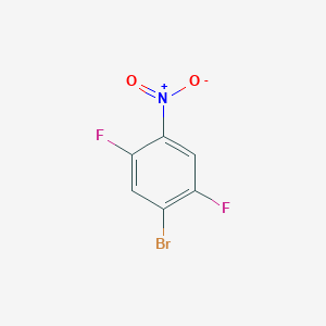 molecular formula C6H2BrF2NO2 B065052 4-Bromo-2,5-difluoronitrobenzene CAS No. 167415-27-2