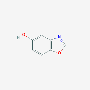 molecular formula C7H5NO2 B065095 Benzo[d]oxazol-5-ol CAS No. 180716-28-3