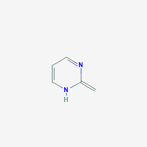 molecular formula C5H6N2 B065103 2-Methylene-1,2-dihydropyrimidine CAS No. 184839-44-9