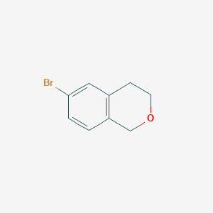 molecular formula C9H9BrO B065126 6-Bromoisochroman CAS No. 182949-90-2