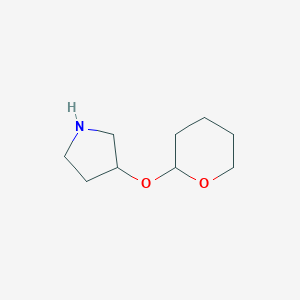 (R)-(3-Pyrrolidineoxy)-tetrahydro-2H-pyran