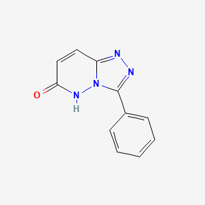 molecular formula C11H8N4O B6513688 3-Phenyl-[1,2,4]triazolo[4,3-b]pyridazin-6(5H)-one CAS No. 20552-62-9