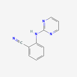 2-[(pyrimidin-2-yl)amino]benzonitrile