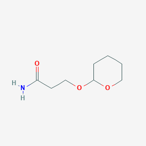 3-(Tetrahydropyran-2-yloxy)propanamide