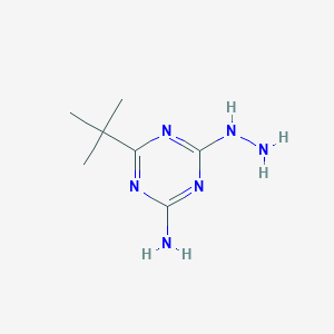 4-(tert-Butyl)-6-hydrazinyl-1,3,5-triazin-2-amine