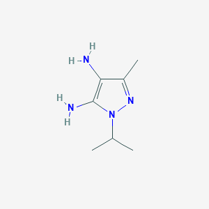 1-Isopropyl-3-methyl-1H-pyrazole-4,5-diamine