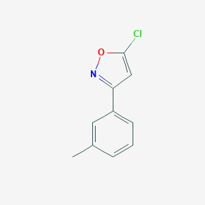 3-(3-Methylphenyl)-5-chloroisoxazole