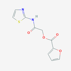B6523679 [(1,3-thiazol-2-yl)carbamoyl]methyl furan-2-carboxylate CAS No. 1137128-64-3
