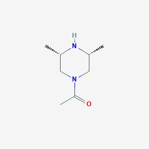1-((3S,5R)-3,5-dimethylpiperazin-1-yl)ethanone
