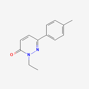 2-ethyl-6-(p-tolyl)pyridazin-3(2H)-one