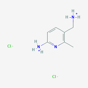 2-Amino-5-aminomethyl-6-methyl-pyridine dihydrochloride