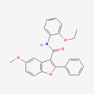 N-(2-ethoxyphenyl)-5-methoxy-2-phenyl-1-benzofuran-3-carboxamide