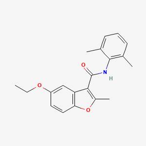 N-(2,6-dimethylphenyl)-5-ethoxy-2-methyl-1-benzofuran-3-carboxamide