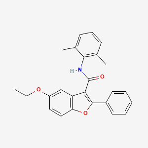 N-(2,6-dimethylphenyl)-5-ethoxy-2-phenyl-1-benzofuran-3-carboxamide