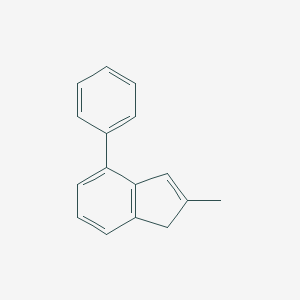 molecular formula C16H14 B065254 2-methyl-4-phenyl-1H-indene CAS No. 159531-97-2
