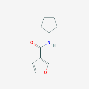 N-cyclopentylfuran-3-carboxamide