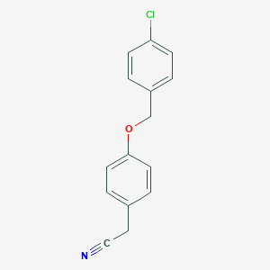 2-(4-[(4-Chlorobenzyl)Oxy]Phenyl)Acetonitrile