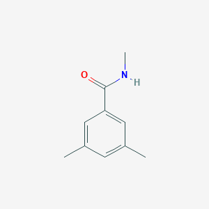 molecular formula C10H13NO B065342 N,3,5-trimethylbenzamide CAS No. 172369-18-5