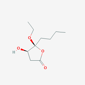 (4R,5S)-5-butyl-5-ethoxy-4-hydroxyoxolan-2-one