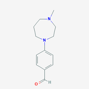 4-(4-Methyl-1,4-diazepan-1-yl)benzaldehyde