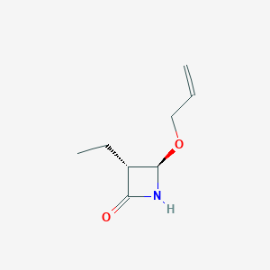 (3R,4R)-3-Ethyl-4-prop-2-enoxyazetidin-2-one