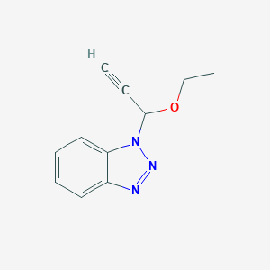 1-(1-Ethoxy-2-propynyl)-1H-benzotriazole