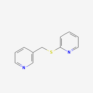 2-{[(pyridin-3-yl)methyl]sulfanyl}pyridine