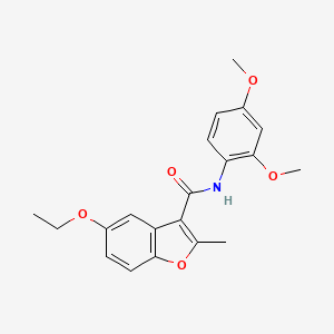 N-(2,4-dimethoxyphenyl)-5-ethoxy-2-methyl-1-benzofuran-3-carboxamide