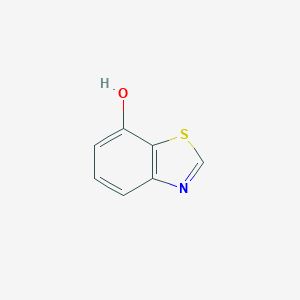 molecular formula C7H5NOS B065475 1,3-Benzothiazol-7-ol CAS No. 163298-73-5