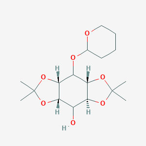 (1S,3S,7R,9S)-5,5,11,11-Tetramethyl-8-(oxan-2-yloxy)-4,6,10,12-tetraoxatricyclo[7.3.0.03,7]dodecan-2-ol