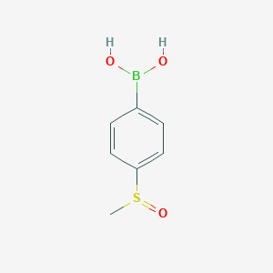 (4-(Methylsulfinyl)phenyl)boronic acid