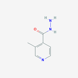 molecular formula C7H9N3O B065559 3-methylisonicotinohydrazide CAS No. 176178-87-3