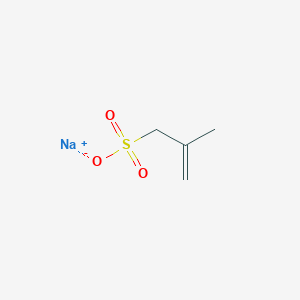 molecular formula C4H7NaO3S B065578 Sodium 2-methylprop-2-ene-1-sulfonate CAS No. 194810-55-4